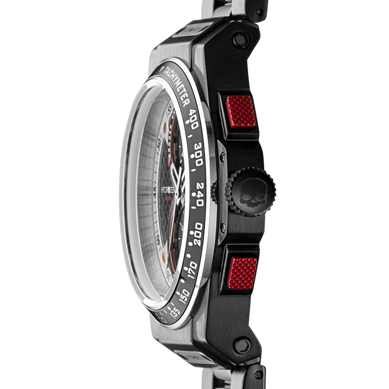 Chrono Steel Black Watch