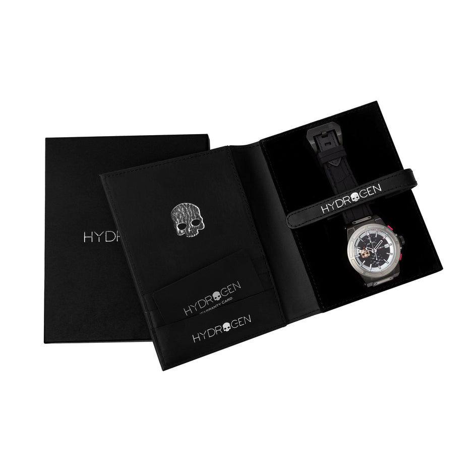 Otto Silver Black Watch