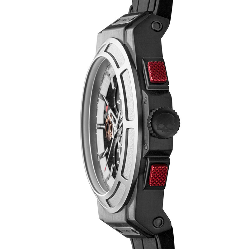 Otto Silver Black Watch