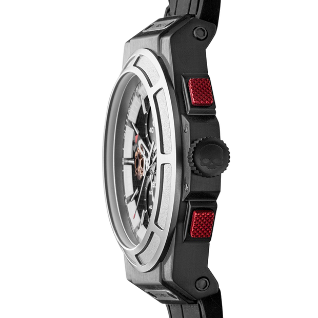 Hydrogen Skull Dial Tachymeter Chronograph Watch