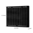 HYDROPOWER 50W Monocrystalline Solar Panel with Connector