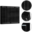 HYDROPOWER 50W Monocrystalline Solar Panel with Connector