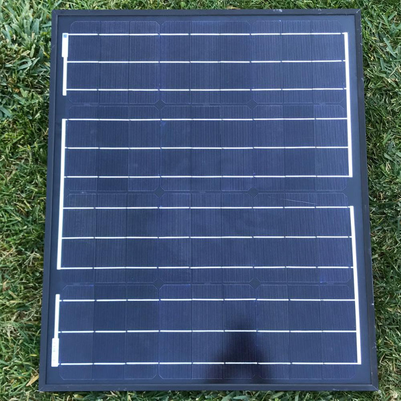 HYDROPOWER 50W Monocrystalline Solar Panel with Connector