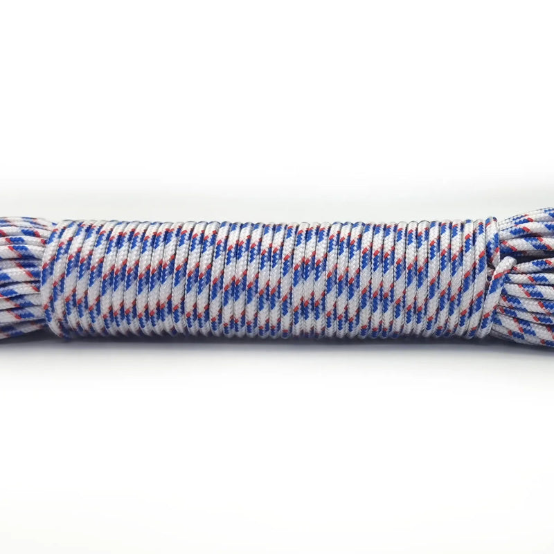 31m 100ft 3mm One Core Paracord Rope Survival Parachute Cord Hiking Camping Utility Rope