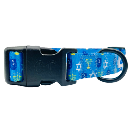 Hanukkah Dog Collar Dreidel