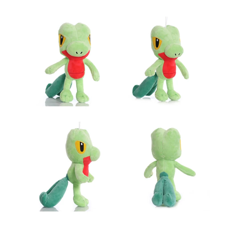 Pokémon Plush Toys – Treecko 28 cm & Torchic 20 cm Soft Stuffed Dolls