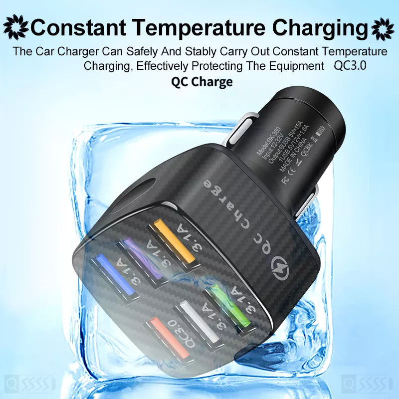 Chargeur de voiture multi-ports