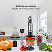 BioloMix 4-in-1 1200W Immersion Hand Stick Blender with Chopper, Whisk, Smoothie Cup and US Plug