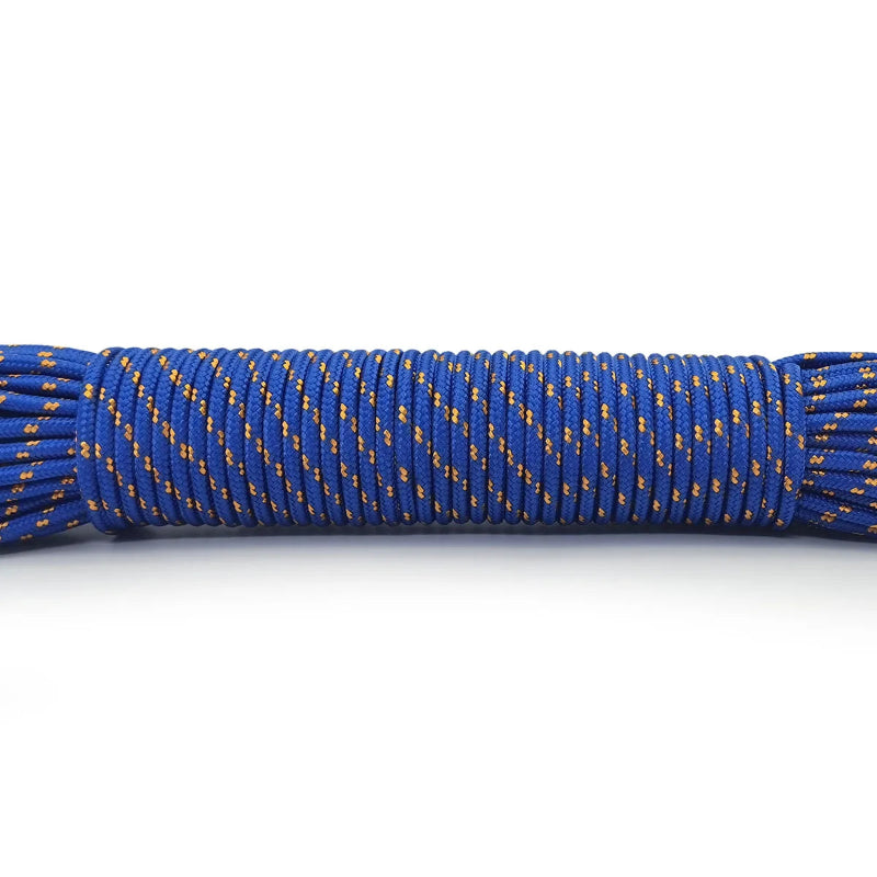 31m 100ft 3mm One Core Paracord Rope Survival Parachute Cord Hiking Camping Utility Rope