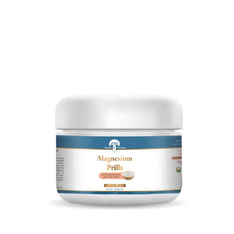 Health & Wisdom Magnesium Prills – Natural Water & Bath Enhancer