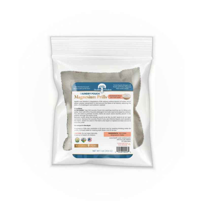 Health & Wisdom Magnesium Prills – Natural Water & Bath Enhancer