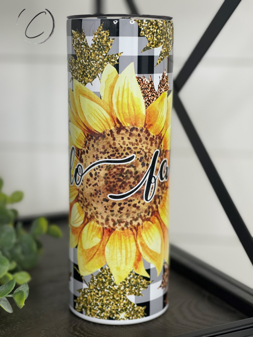 Autumn Bloom Tumbler