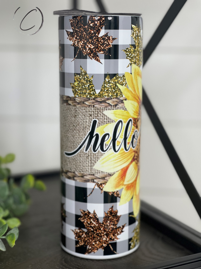 Autumn Bloom Tumbler