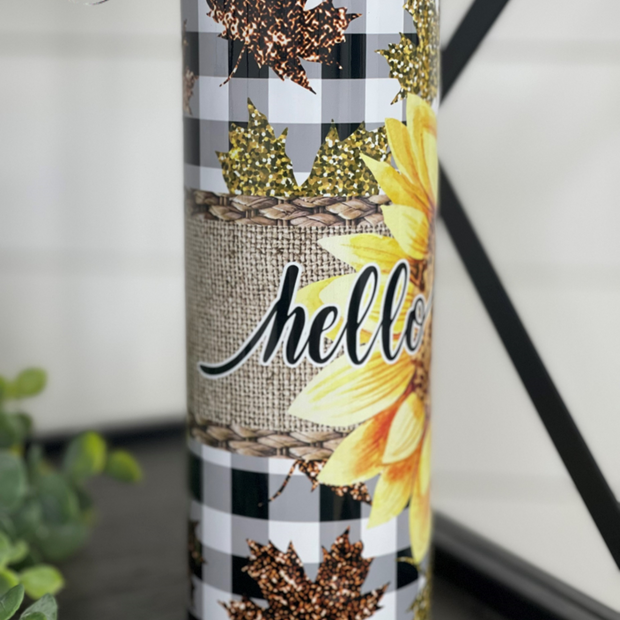 Autumn Bloom Tumbler