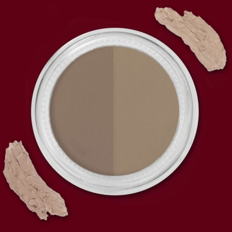 4ever Magic Cosmetics Double Shade Seductive Eyebrow Gel with Angled & Spoolie Brush