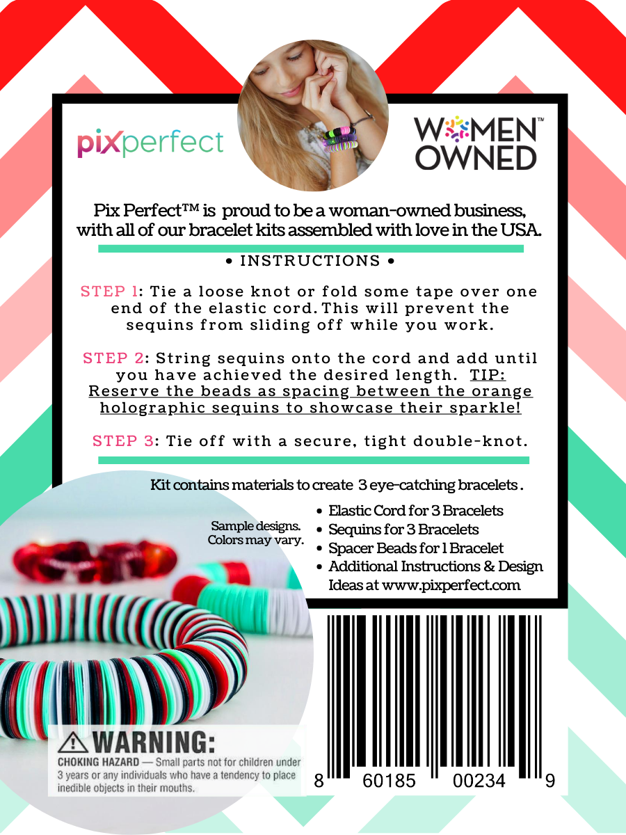 Kit de bracelets DIY - Édition des fêtes