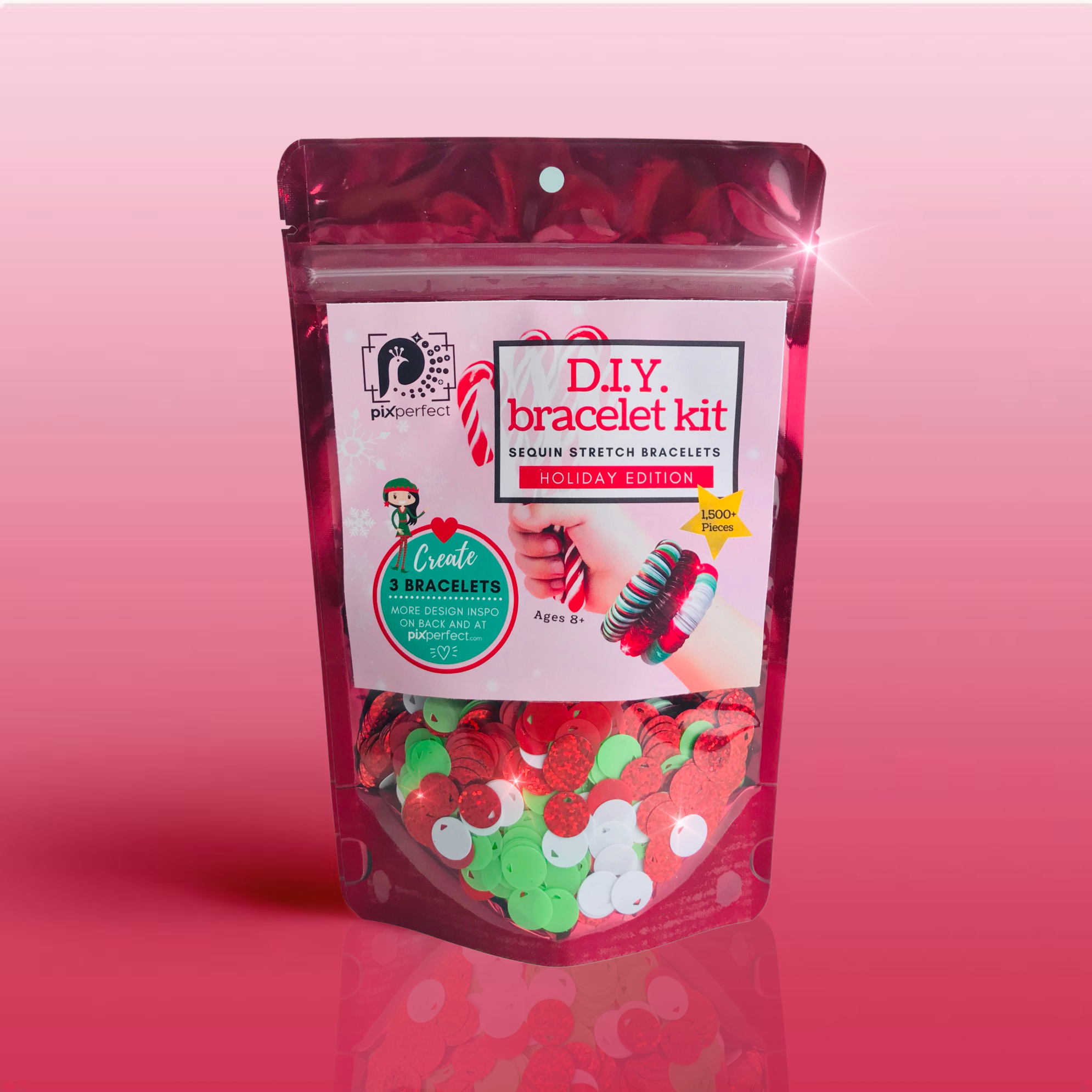 Kit de bracelets DIY - Édition des fêtes