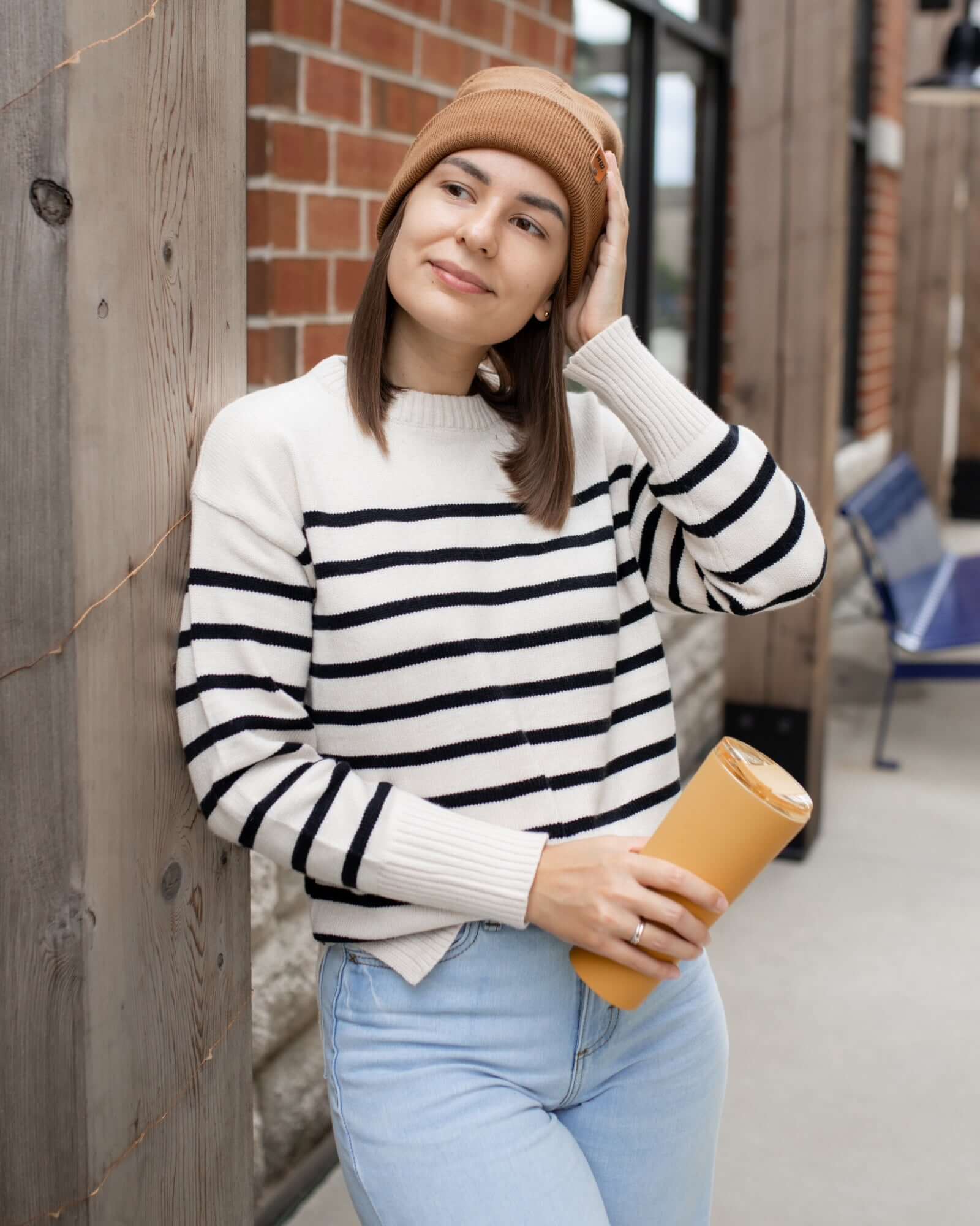 Cuffed Knit Beanie Winter Hats