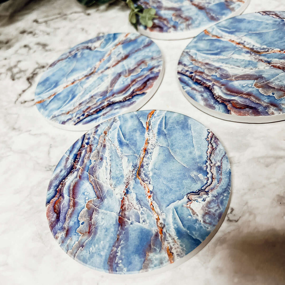 Marble Coasters