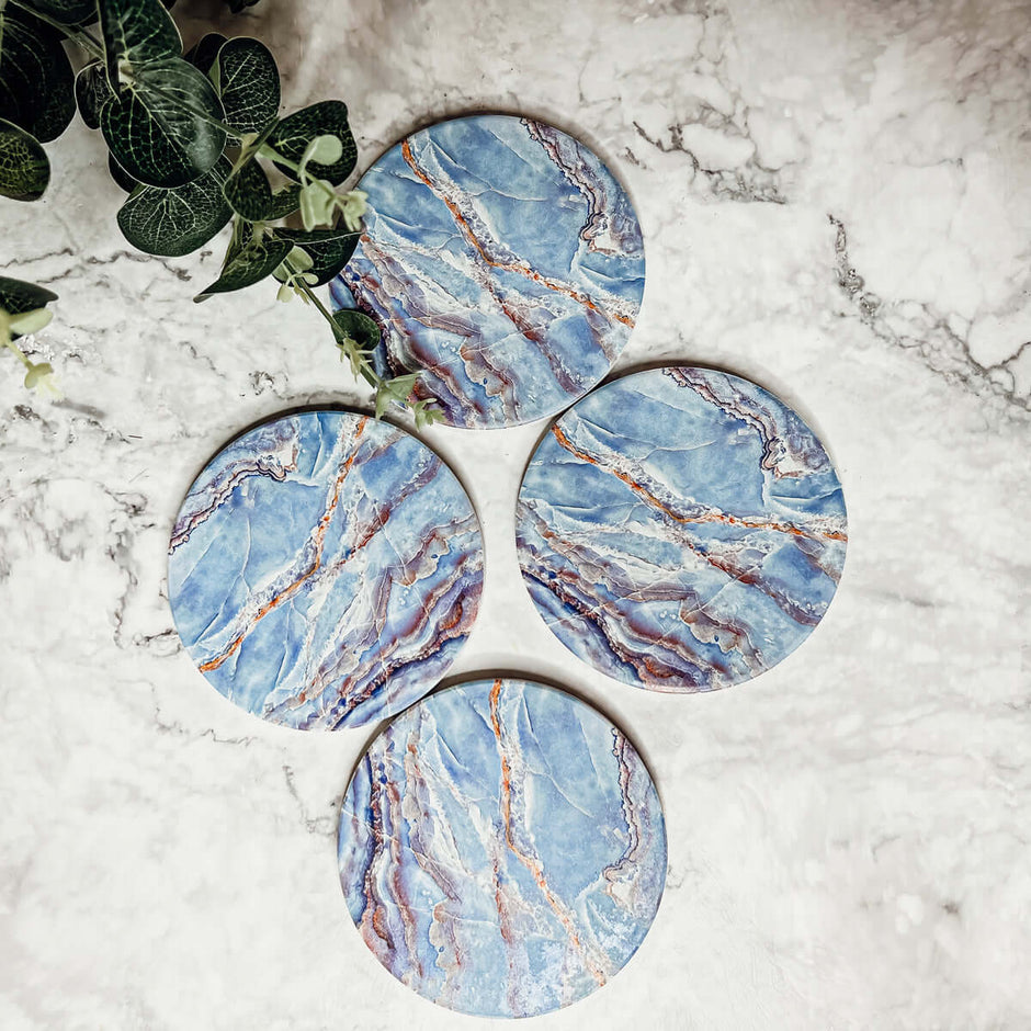 Marble Coasters