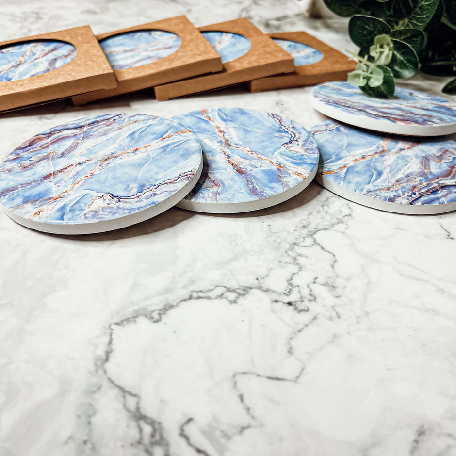 Marble Coasters
