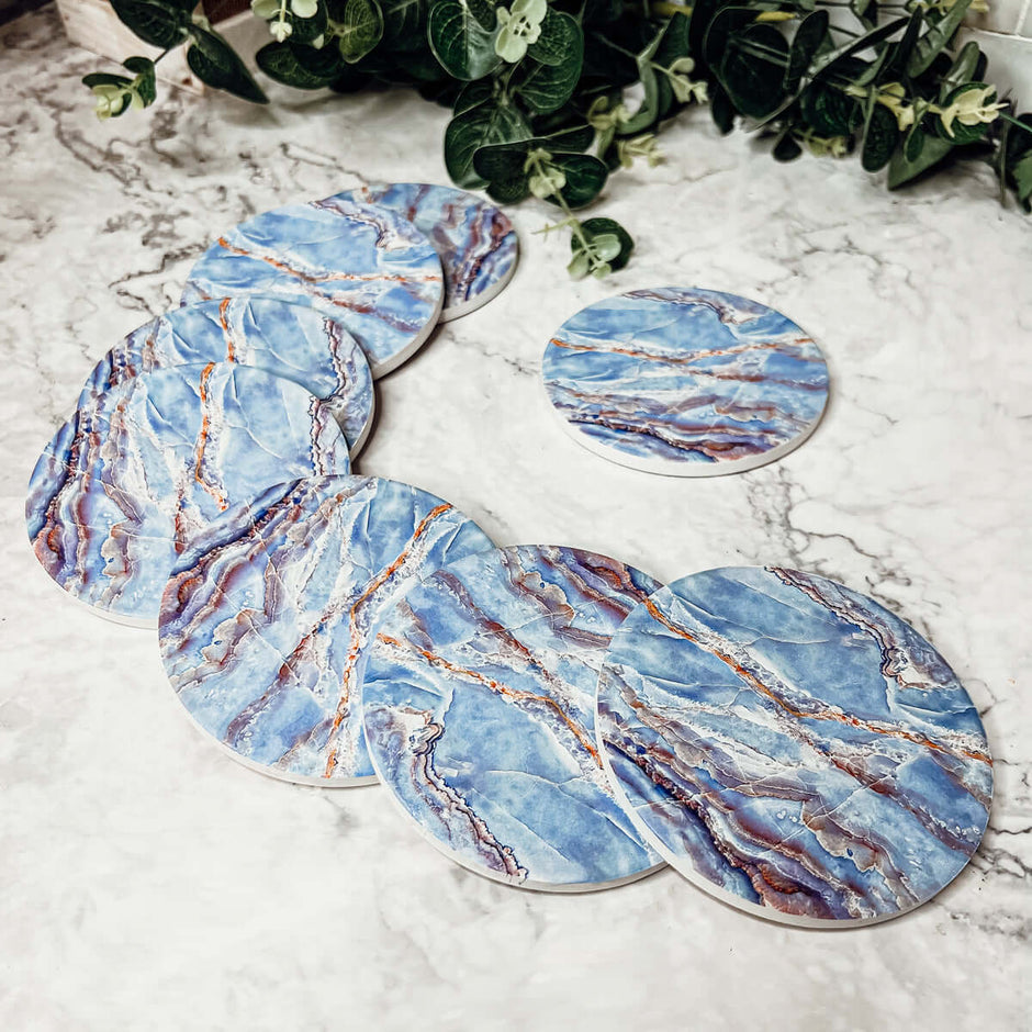 Marble Coasters