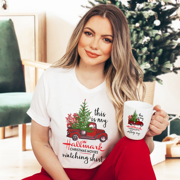 Unisex Christmas Movie T-Shirt for Hallmark Movie Lovers