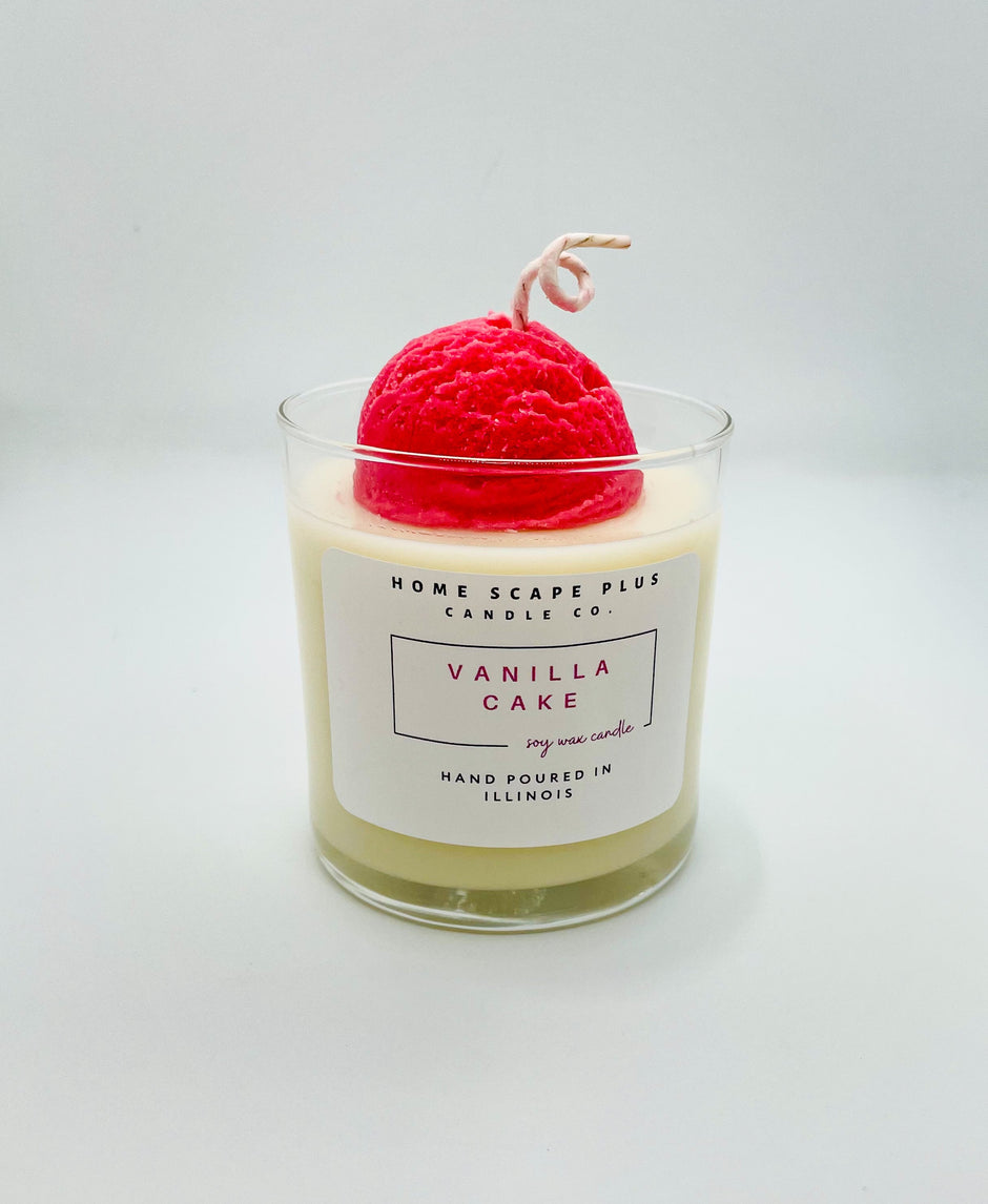 Cake Scoop Candle