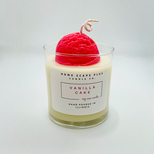 Cake Scoop Candle