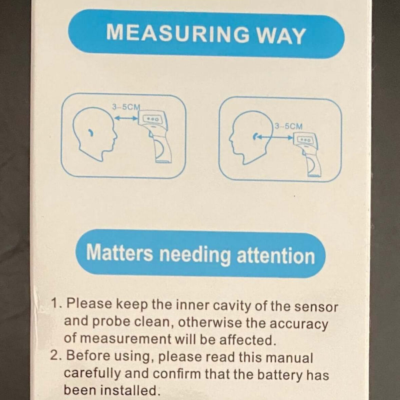 Infrared Touchless Thermometer