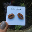 Football Sparkle Studs