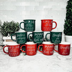 Naughty & Nice Holiday Mug