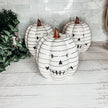 LED B&W Pumpkin