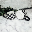 Retro Checkered Mug