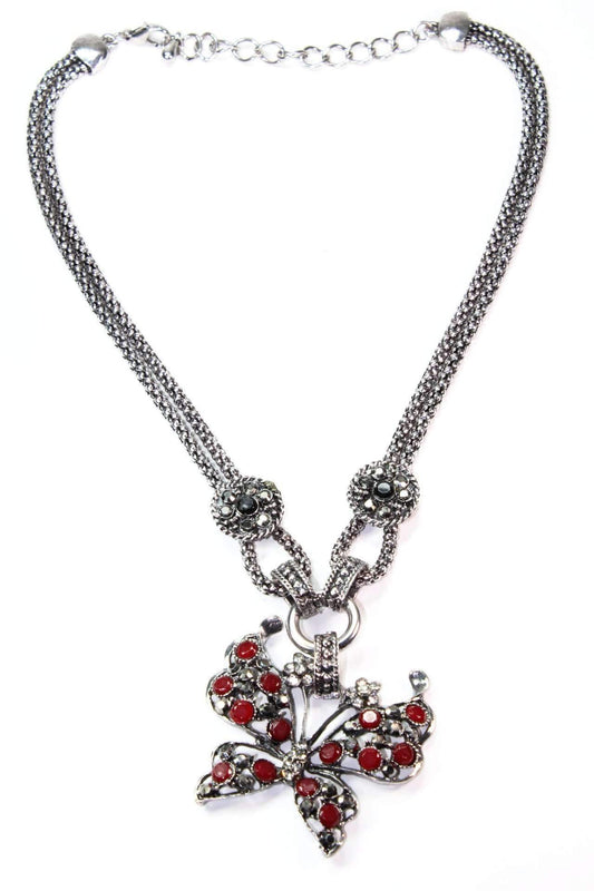 Butterfly Necklaces.