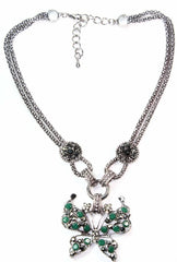 Collier Papillon Éblouissant