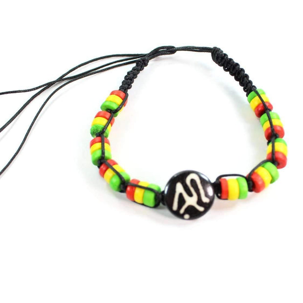 Bracelets d'amitié aux vibrations rasta