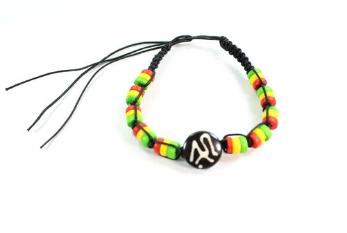 Bracelets d'amitié aux vibrations rasta