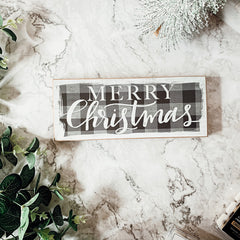 Merry Christmas Holiday Sign