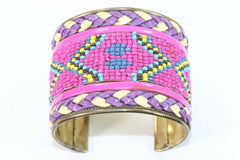 Beaded Cuff Bangles