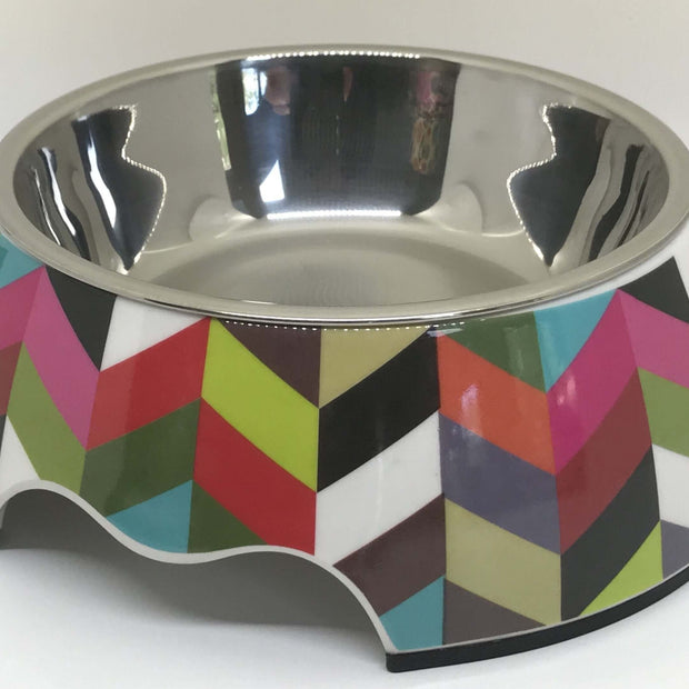Melamine Dog Bowl Set