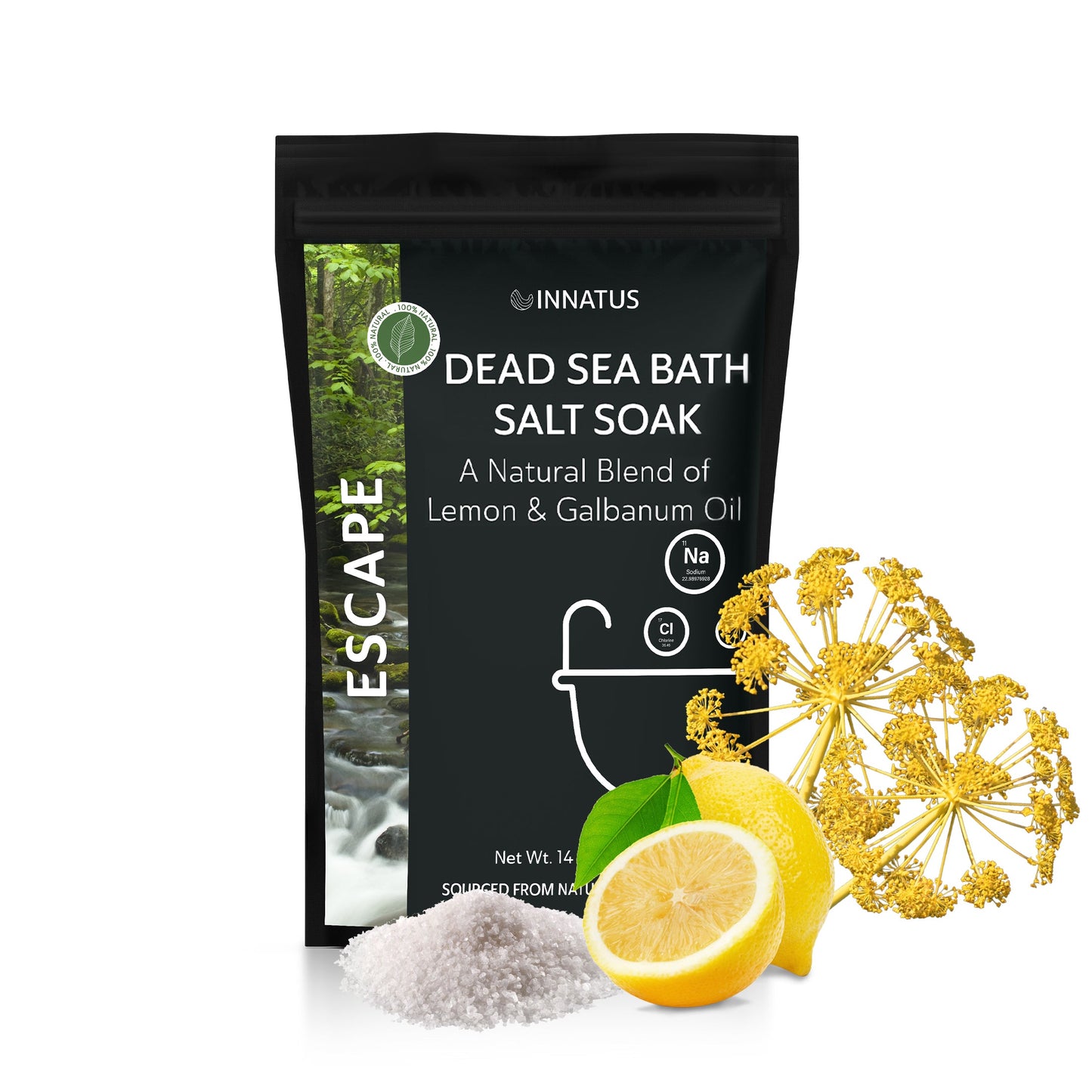 Dead Sea Escape Bath Salt Soak 21 minerals