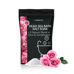 Sel de bain à la rose de la mer Morte avec 21 minéraux