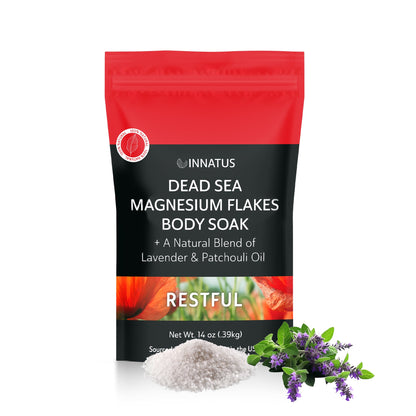 Pure Dead Sea Magnesium Flakes Restful Soak