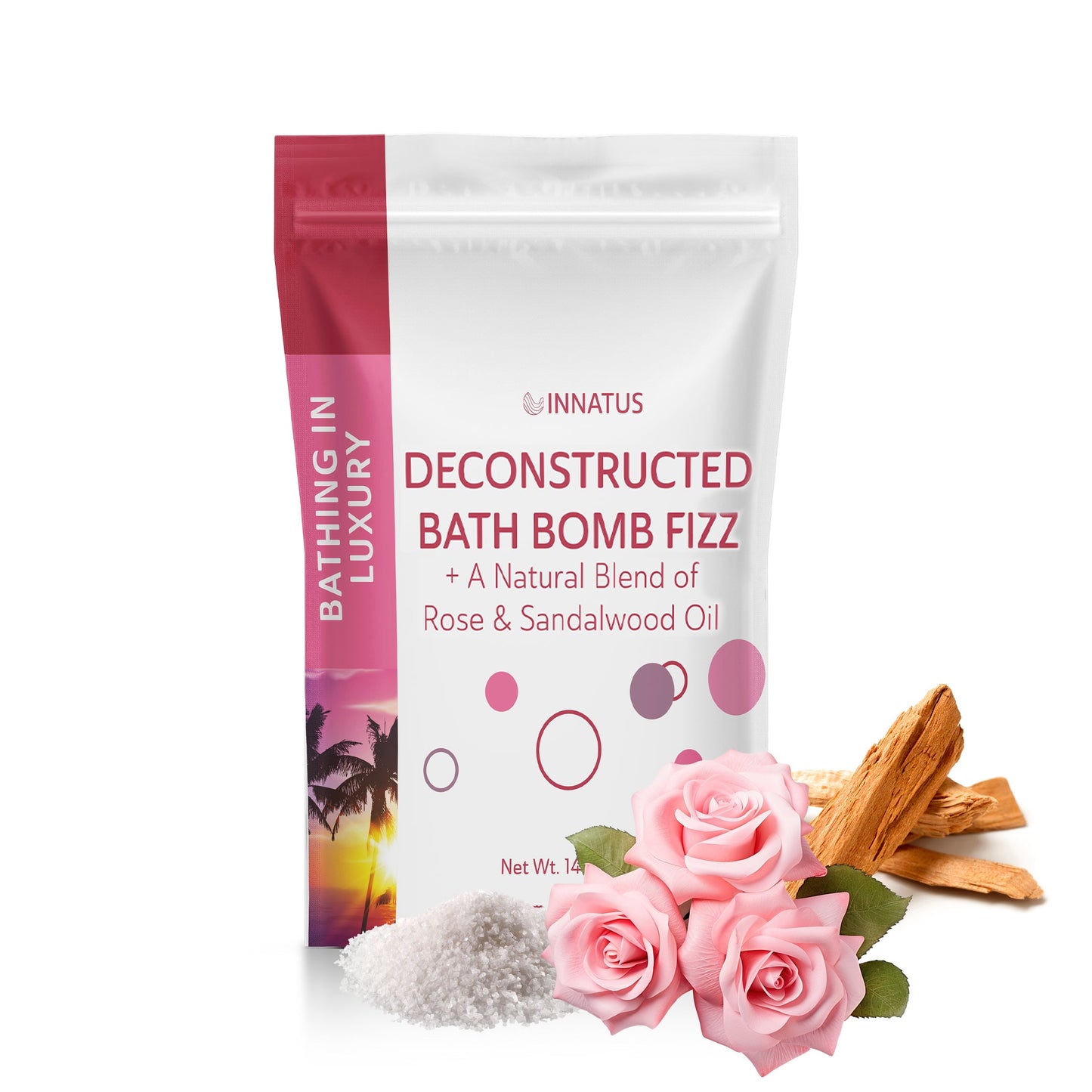 Sea Salt Fizzy Deconstructed Bathing In Luxury Bath Bomb