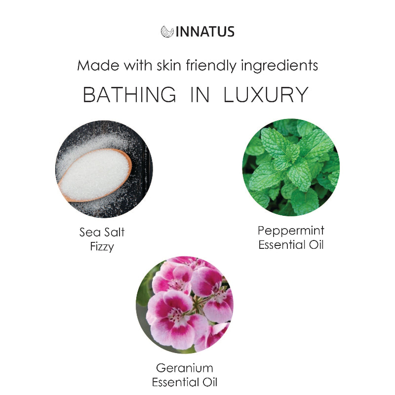 Bombe de bain pétillante