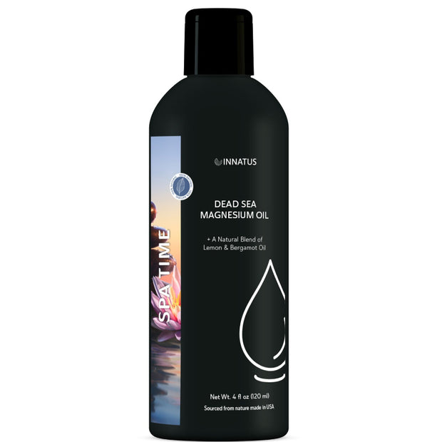 Spa Time Dead Sea Magnesium Oil by Innatus – With Lemon & Rosemary Oil Blend