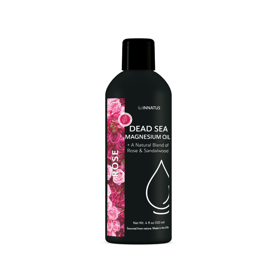 Aceite de rosa con magnesio natural del Mar Muerto