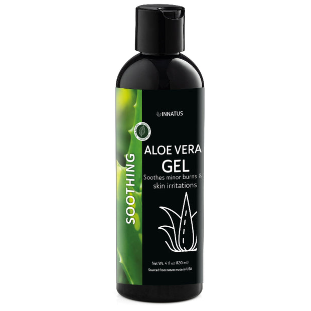 Soothing Aloe Vera Gel by Innatus – For Minor Burns & Skin Irritations