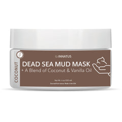 Masque à la boue de la mer Morte avec mélange d'huile de coco